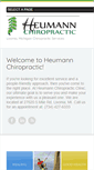 Mobile Screenshot of heumannchiropractic.com